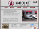 Capitol City Electric website image